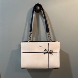 Kate Spade White and Black Women's Bag